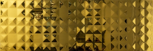 Ceramstic Metalico Diamante Oro Brillo dekor ścienny 90x30 cm STR złoty połysk
