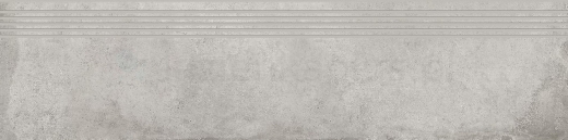 Cersanit Diverso Light Grey stopnica prosta 29,8x119,8 szary mat