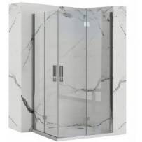 Rea Molier Chorm Double kabina prysznicowa chrom/szkło przezroczyste