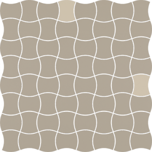 Paradyż Modernizm mozaika ścienno-podłogowa 30,9x30,9 cm prasowana szara
