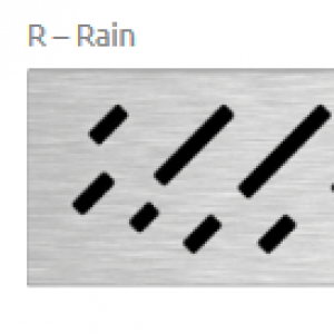Radaway odpływ liniowy SLIM Rain